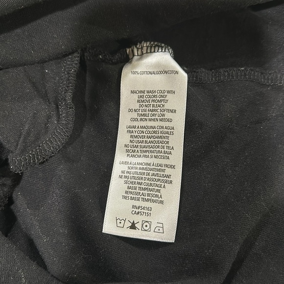 Calvin Klein Black and White Logo Tee - Picture 5 of 6